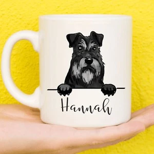 Taza Schnauzer miniatura personalizada | Regalos para amantes de Schnauzer miniatura - Imagen 1 de 4