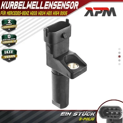 Kurbelwellensensor für Mercedes-Benz W203 W204 S204 W211 S211 W164 B906 CLK CLS - Bild 1 von 4