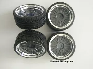 Ruedas de ajuste de 19 pulgadas escala 1:18 BBS LM LEMANS, ¡los logotipos de ruedas ahora incluidos!¡! - Imagen 1 de 7