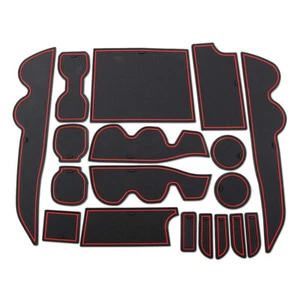 Alfombrillas de goma antideslizantes para portavasos para puerta interior para Toyota Tacoma 2016-2021 - Imagen 1 de 36