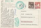 TCHÉCOSLOVAQUIE : Carte postale pour la Suède 1962, Espéranto.