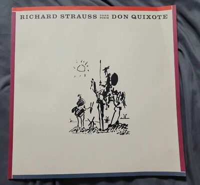 RICHARD STRAUSS DON QUIXOTE Tone Poem Booklet Only 200 Ever Printed - Image 1 of 4