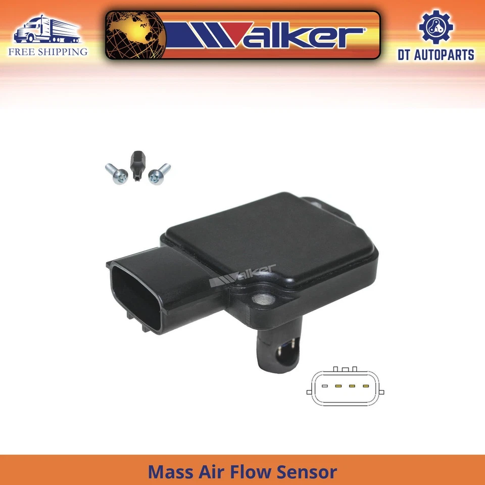 Sensor de flujo de aire de masa Walker 2000 2001 para Suzuki Grand Vitara 1999-2005 2,5 L V6 Foto 1 de 4