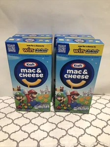Super Mario Bros Kraft Mac & Cheese Maccheroni 5,5 oz Edizione Limitata (4 Scatole) - Foto 1 di 16