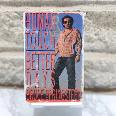 Bruce Springsteen Human Touch / Better Days Cassette Single Tape Rock Pop - Image 1 of 3