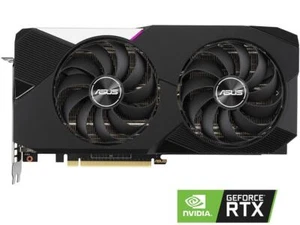 Tarjeta gráfica de video GPU ASUS GeForce RTX 3070 8 GB OC GDDR6 DUAL-RTX3070-O8G - Imagen 1 de 4
