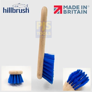 Hill Brush Salmon blu polipropilene equitazione secchio e spazzola zoccolo - Foto 1 di 1