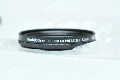 Kodak 52mm CPL Glass Lens Filter for Nikon D3300 D3200 Sony Canon Pentax Lenses - Image 1 of 4