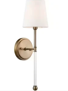 Visual Comfort Replacement Linen Lamp Shade for SK2016 SH4X5. 5X5. 5NP - Picture 1 of 5