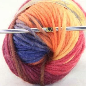 Sale 1Skein x50g Chunky Hand Wool Colorful Scarves Hand Knitting Crochet Yarn 27 - Picture 1 of 6