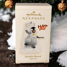 Hallmark Keepsake Ornament 2006 Mumble Moves! Happy Feet Box Christmas QXI3086