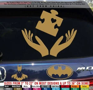 Autism Hands Awareness Love Child Awareness Car Truck Sticker Decal - Picture 1 of 9