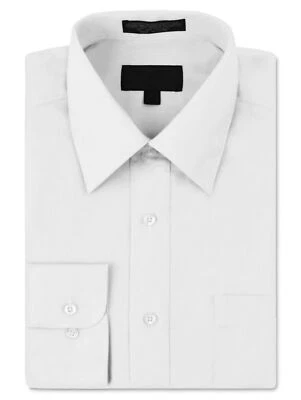 Men's Classic Fit Long Sleeve Wrinkle Resistant Button Down Premium Dress Shirt - Image 1 of 2