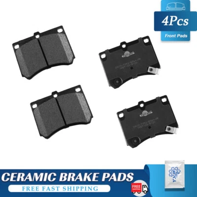 Front Ceramic Brake Pads For 1992 - 1996 Mazda MX-3 Protege - Image 1 of 4