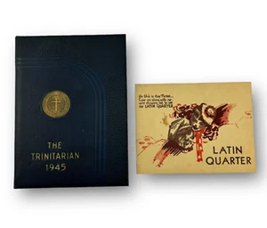 Holy Trinity High School Yearbook Hackensack NJ The Trinitarian 1945 - Picture 1 of 19