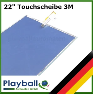 22" Touchscheibe 3M Touchscreen für Crown Admiral Bally Wulff psmTec Maximus Cas
