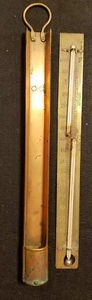 Vintage Antique 14" Christian Bruns Copper Candy Thermometer Newark NJ - Picture 1 of 8