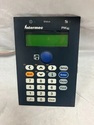 Intermec EasyCoder PM4i Thermal Printer LCD Control Panel Display With Keyboard  - Image 1 of 4