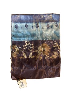 Echo NWT floral sheer scarf