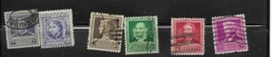 5c Famous American  Used Stamps Walter Reed, Jane Adams  Louisa May Alcott, More - Picture 1 of 1