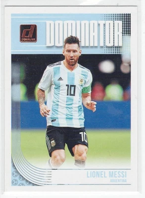 2018-19 Panini Donruss Soccer Lionel Messi DOMINATOR #D-1 Argentina - Image 1 of 2