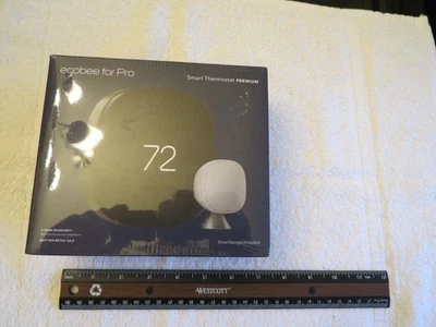 BRAND NEW/SEALED ECOBEE EB-STATE6P-01 SMART THERMOSTAT PRO W/SMART ROOM SENSOR - Image 1 of 4