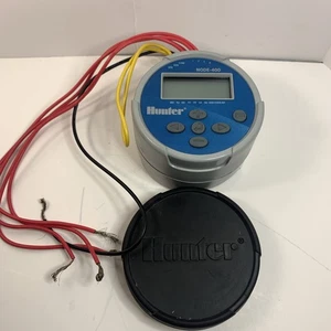 Temporizador de rociadores Hunter NODE-400 a batería de 4 zonas con solenoides de CC - Imagen 1 de 9