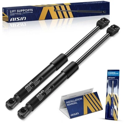AISIN Qty(2) Front Hood Lift Supports Shock Struts for Hyundai Sonata 2015-2017 - Image 1 of 4