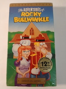 Adventures of Rocky  and Bullwinkle - Vol. 6: Canadian Gothic (VHS 1991) New - Imagen 1 de 6
