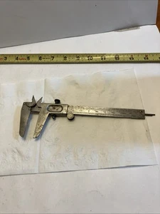 "Herramienta de maquinista Vernier de 5"" pinza General Nº 721 de colección hecha en EE. UU. - Imagen 1 de 7