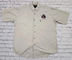 Camisa BROWNING Scholastic Clay Target Coach XL Algodón Botón Frontal Bordada - Imagen 1 de 7