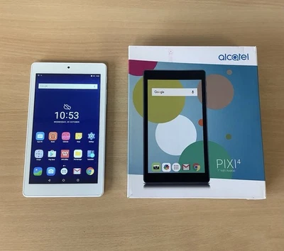 Alcatel OneTouch Pixi 4 8063 White WiFi 8GB 7" Android 6.0 Tablet - Image 1 of 4