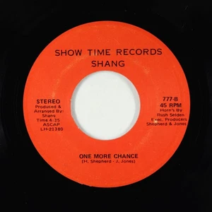 Modern Soul/Funk 45 - Shang - One More Chance - Show Time - obscure! - Picture 1 of 2