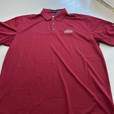 NWT RARE University of South Carolina Life Mens 2XL Nike Fit Dri Golf Polo Shirt - Image 1 of 4