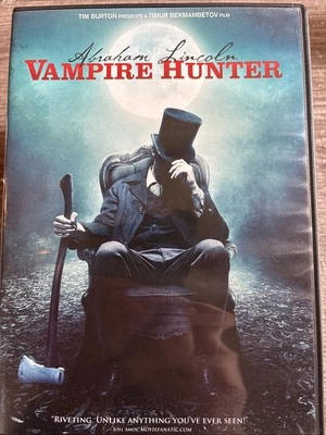 Abraham Lincoln: Vampire Hunter (DVD, 2012) Thriller Horror Tim Burton. B3 - Image 1 of 3