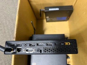 Lenovo ThinkCentre M715q Ryzen 3 PRO 2200GE 8GB RAM 120GB SSD Win 10 Pro, NO A/C - Picture 1 of 1