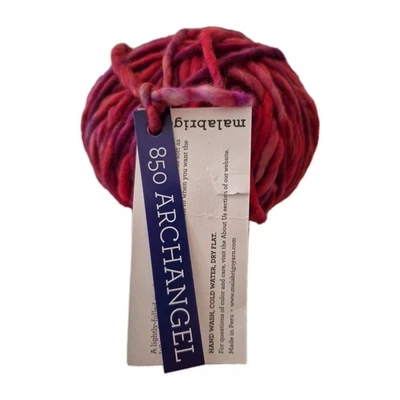 Malabriga RASTA Yarn 90 Yards 100% Merino Wool #850 Archangel Luxury Super Bulky - Image 1 of 4