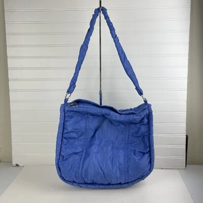 De Colección Samsonite Sammie Serie 96 Azul Nylon Bolso Abombado Cartera de Viaje Bolso de Mano Foto 1 de 4
