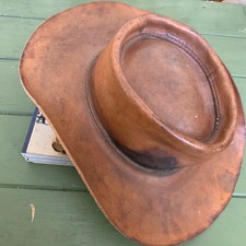 handmade leather hats