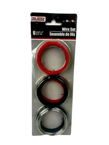 Werkzeugbank Hardware Drahtset 6-teilig 33 Fuß/10 m Handwerk Reparaturen Haus Auto - Bild 1 von 4