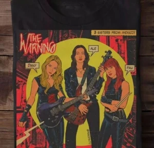 NEW RARE The Warning Band 2024 Short Sleeve Red All Size Shirt - Picture 1 of 6