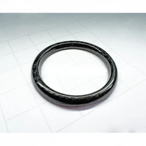 Real Carbon Fiber Dashboard Center Clock Cover Trim for Porsche Macan 2014-2023 - Foto 1 di 4