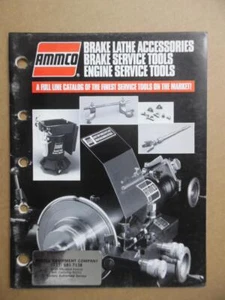 1995 AMMCO Automotive Service Tool Equipment Catalog Hennessy Vintage ORIGINAL - Picture 1 of 5
