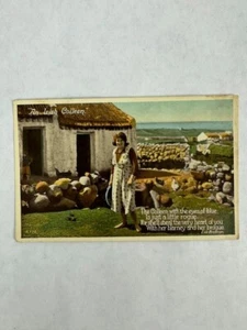 Postkarte Eine irische Colleen Valentine?s Dundee und London Vintage selten - Bild 1 von 2