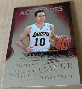 STEVE NASH HOF 2012-13 PANINI BRILLIANCE ACCOLADES Card #9 NM-MT Condition - Imagen 1 de 2