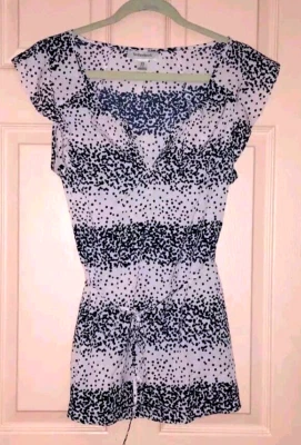 Motherhood Pink Medium 💯% Polyester Short Sleeve Maternity Blouse - Image 1 of 4