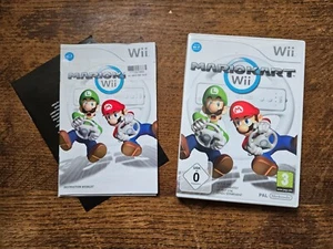 CASE BOX & MANUAL ONLY, NO GAME - NINTENDO WII - MARIOKART MARIO KART #RC1 - Picture 1 of 3