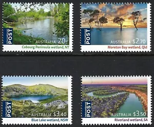 2021 Australia SG#5410/13 Ramsar Wetlands set of 4 mint MUH MNH - Foto 1 di 1