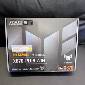 ASUS TUF Gaming X870-Plus Wifi AMD AM5 DDR5 PCIE 5.0 Motherboard - Picture 1 of 8