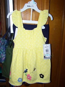 Kids Headquarters 2 Piece Set for Girl Size 5T ~ Tunic Top & Leggings NWT - Picture 1 of 8